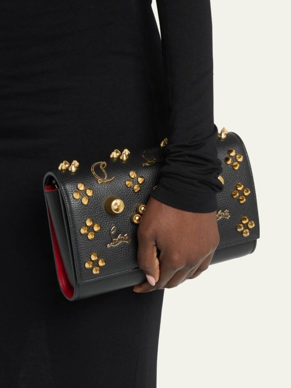CHRISTIAN LOUBOUTIN Paloma Loubinthesky Seville Clutch